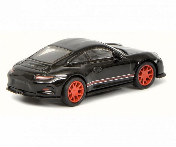 Schuco 452637400 HO Scale (1:87) Porsche 911 R - Black and Red