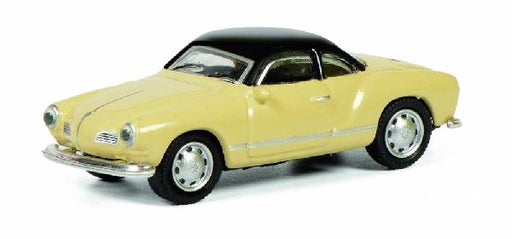 Schuco 452651100 HO Scale (1:87) VW Karmann Ghia - Yellow
