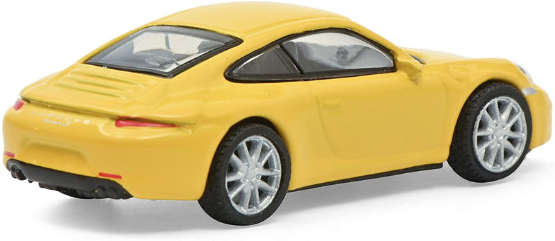 Schuco 452659900 HO Scale (1:87) Porsche 911 Carrera S - Yellow