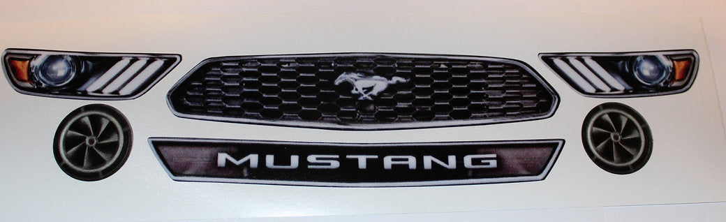 Shark RC Bodies Villain Mustang Clear Body Kit for Short Course Truck