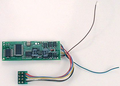 Soundtraxx 820113 DSD-101LC Heavy Steam DCC Sound Decoder with 8 Pin Plug - NOS