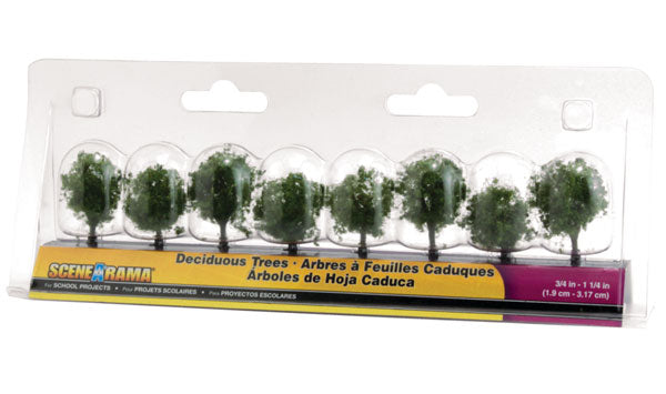 Woodland Scenics SP4148 Scene-A-Rama Mini Deciduous Trees (8-Pack)