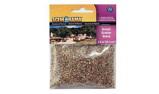 Woodland Scenics SP4191 Scene-A-Rama Scenery Bags, Rocks 2oz