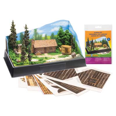 Woodland Scenics SP4239 Scene-A-Rama Cabin Kit
