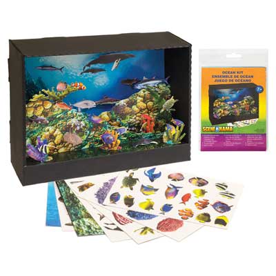 Woodland Scenics SP4242 Scene-A-Rama Ocean Kit