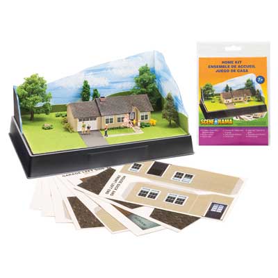 Woodland Scenics SP4244 Scene-A-Rama Home Kit