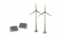 Woodland Scenics SP4448 Scene-A-Rama Scene Setters Alternate Energy
