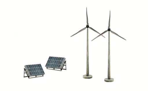 Woodland Scenics SP4448 Scene-A-Rama Scene Setters Alternate Energy