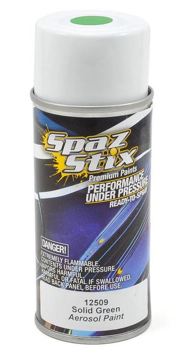 Spaz Stix 12509 Solid Green Paint 3.5oz Spray