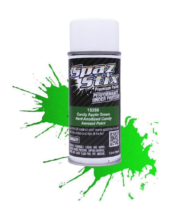Spaz Stix 15359 Candy Apple Green Paint 3.5oz Spray