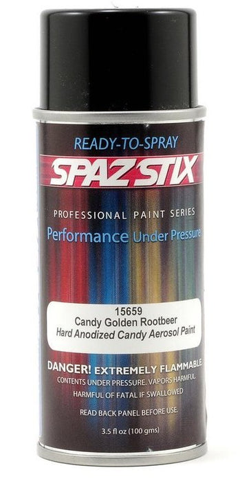 Spaz Stix 15659 Golden Candy Rootbeer Paint 3.5oz Spray