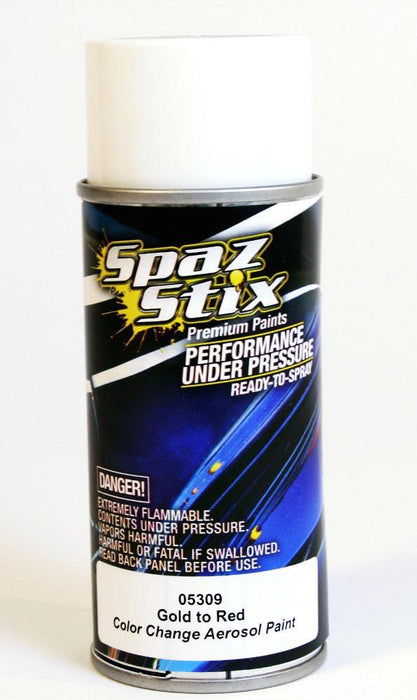 Spaz Stix 5309 Color Changing Paint Gold to Red 3.5oz Spray