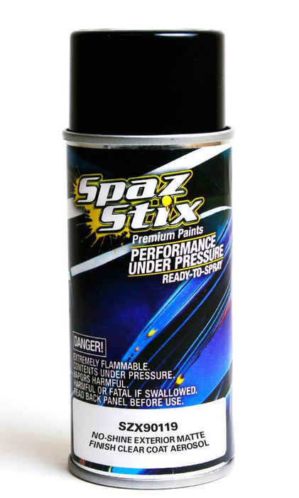 Spaz Stix 90119 No Shine Exterior Matt Finish 3.5oz Spray