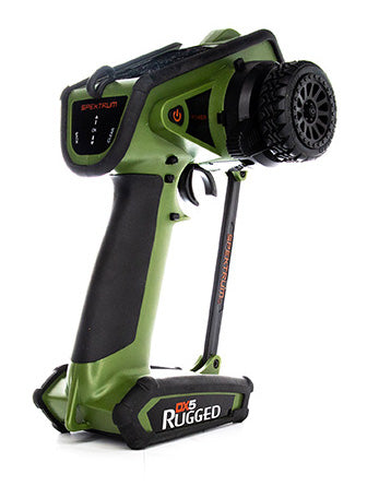 Spektrum 5200 DX5 Rugged DSMR 5 Channel TX - Green (SMART Compatible)
