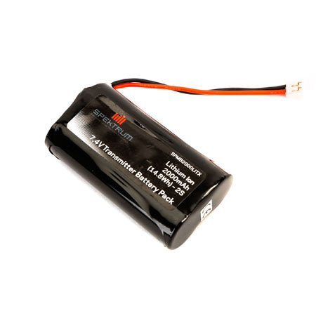 Spektrum SPMB2000LITX 1S 3.7V 2000mAh Transmitter Battery for NX6 and NX8