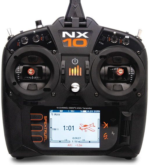 Spektrum SPMR10100 NX10 10 Channel DSMX TX (Transmitter Only) 