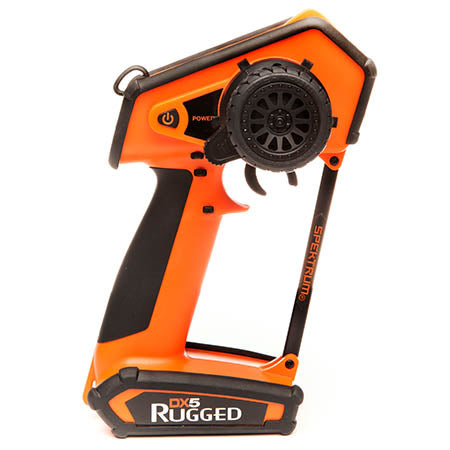 Spektrum SPMR5200O DX5 Rugged DSMR 5 Channel TX - Orange (SMART Compatible)