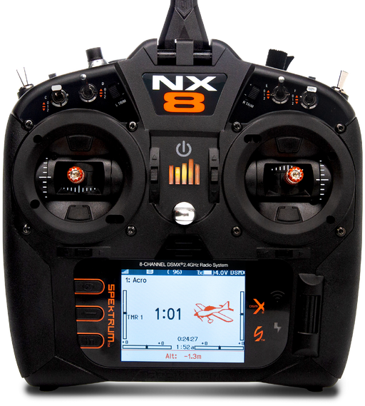Spektrum SPMR8200 NX8 8 Channel DSMX TX (Transmitter Only)