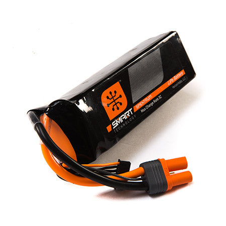 Spektrum SPMX32003S30 3200 mAh 3S 11.1V 30C SMART LiPo Battery with iC3/EC3 Connector