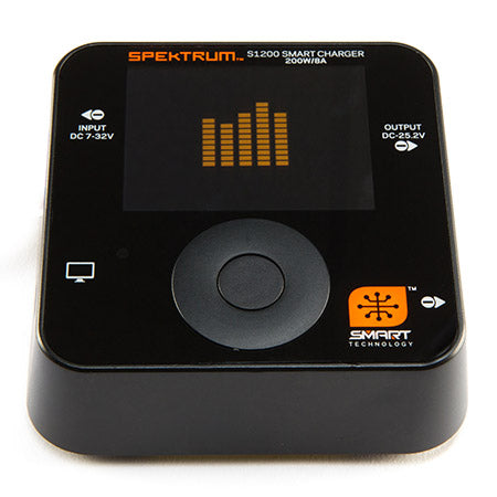Spektrum SPMXC1000 SMART S1200 DC RC LiPo and NiMh Battery Charger 1x200W