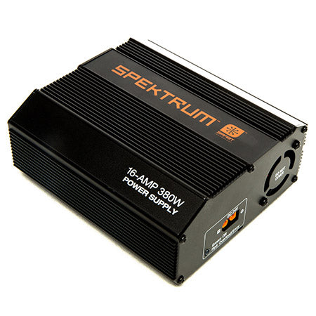 Spektrum SPMXC10202 16A 380W Power Supply for SMART RC Battery Chargers