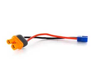 Spektrum SPMXCA318 IC3 Battery to EC2 Device Adapter 