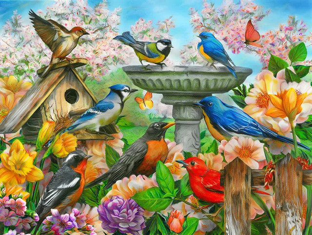 Springbok 33-01634 Bird Bath 500 Piece Puzzle