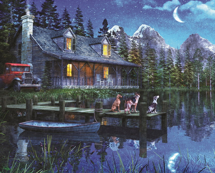 Springbok 33-10871 Moonlit Night 1000 Piece Puzzle