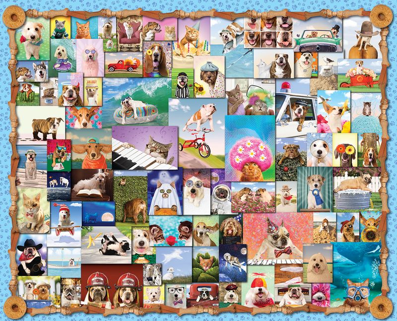 Springbok 33-10905 Animal Quackers 1000 Piece Puzzle