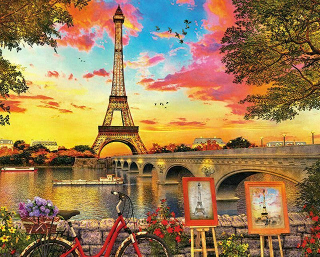 Springbok 33-50054 Paris Sunset 350 Piece Puzzle