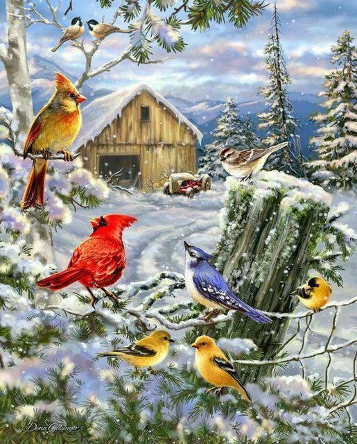 Springbok 34-10887 Frosty Morning Song 1000 Piece Puzzle