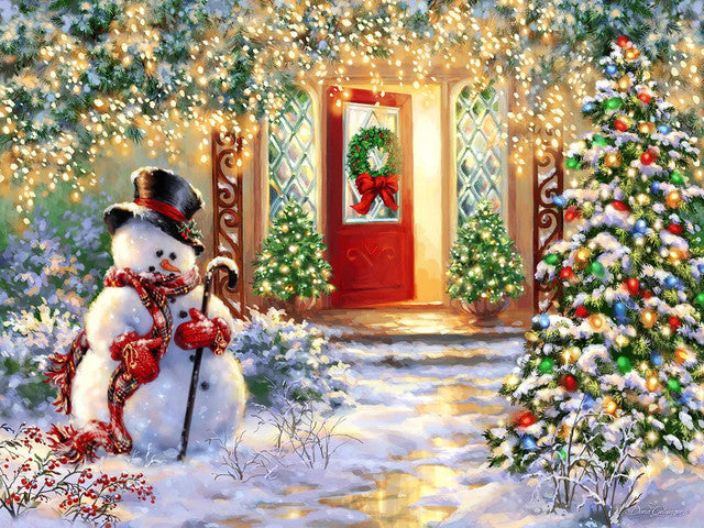 Springbok 34-11125 Home For Christmas 1000 Piece Puzzle