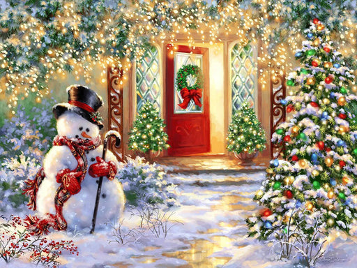 Springbok 34-11125 Home For Christmas 1000 Piece Puzzle
