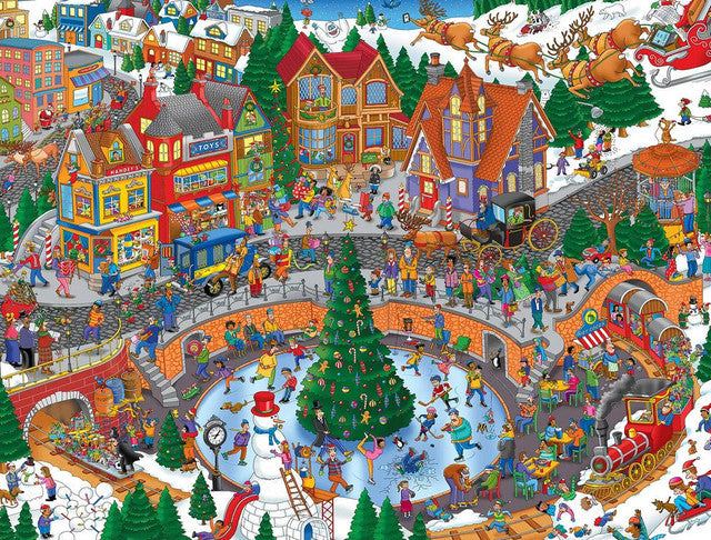 Springbok 34-70553 Holiday Havoc 400 Piece Puzzle