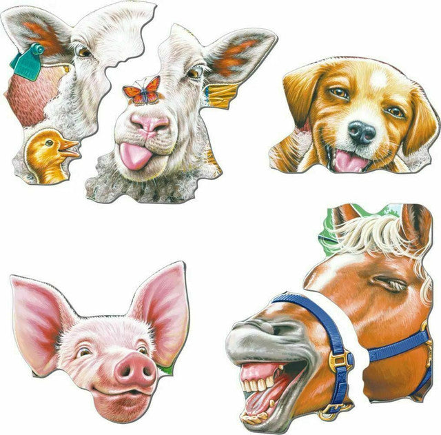 Springbok 41-07880 Happy Farm 33 Piece Children's Educational Jigsaw Puzzle
