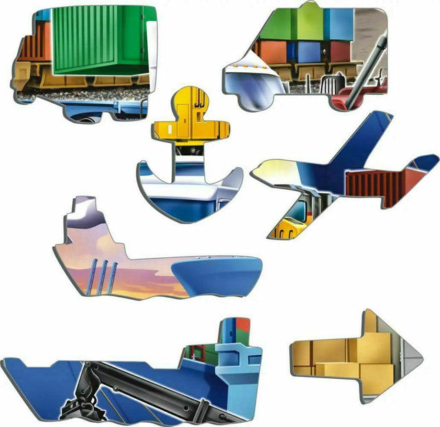 Springbok 41-07881 Transport 37 Piece Children's Educational Jigsaw Puzzle