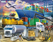 Springbok 41-07881 Transport 37 Piece Children's Educational Jigsaw Puzzle