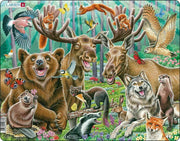 Springbok 41-07899 Happy Forest 42 Piece Children's Educational Jigsaw Puzzle
