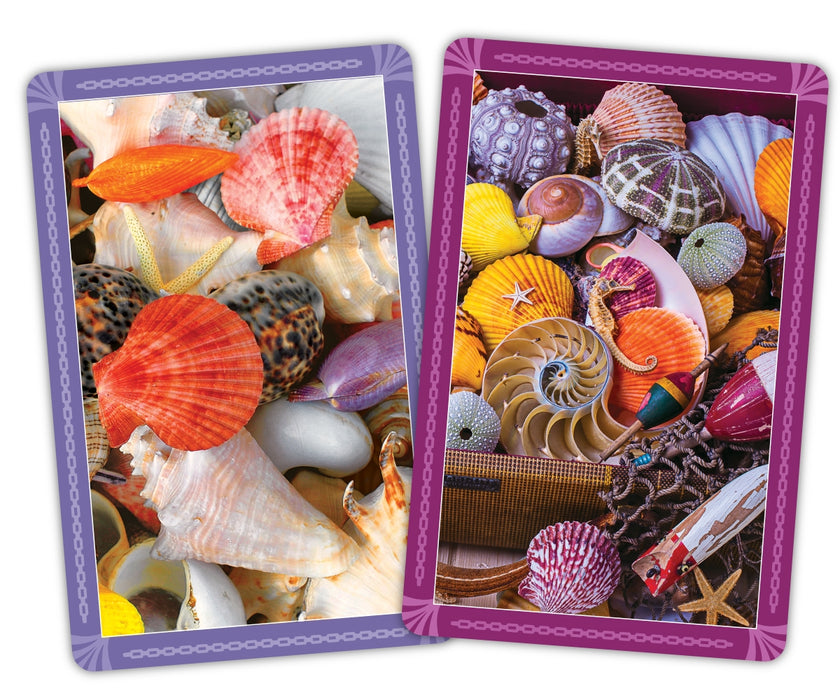 Springbok 91-76033 Seashell Card Set Jumbo