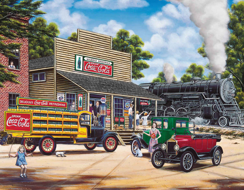 Springbok 33-10575 Coca-Cola All Aboard 1000 Piece Jigsaw Puzzle