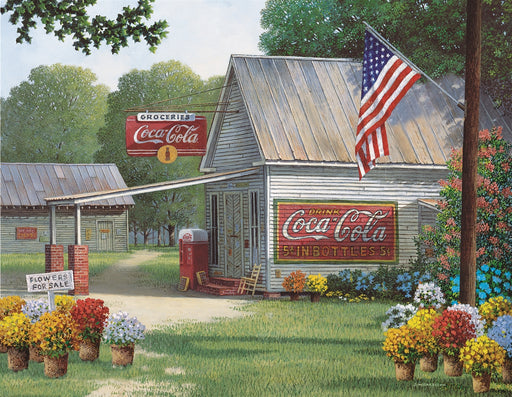 Springbok 33-01537 Coca-Cola Country General Store 500 Piece Jigsaw Puzzle