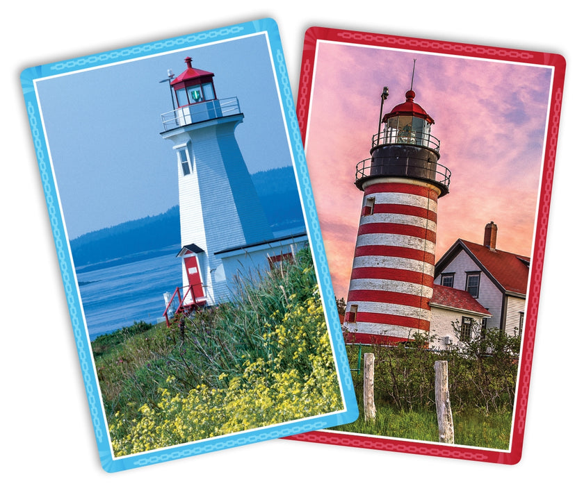 Springbok 91-73068 Lighthouses Standard Playing Cards