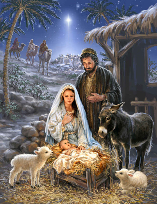 Springbok 34-10784 Savior is Born 1000 Piece Jigsaw Puzzle