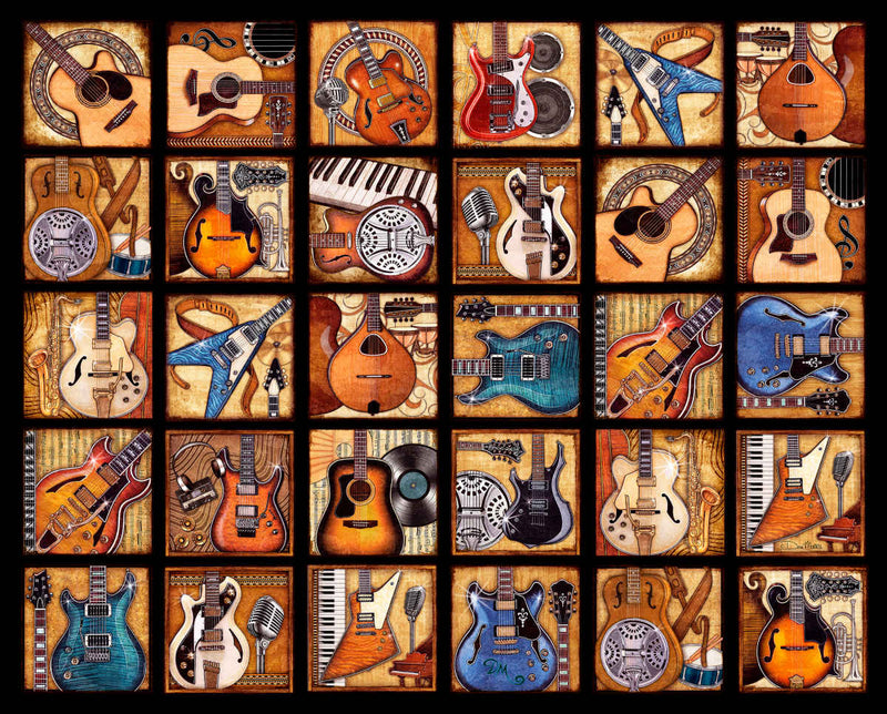 Springbok 33-20499 Six String Symphony 2000 Piece Jigsaw Puzzle