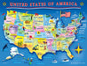 Springbok 33-30506 USA Map Kid's 60 Piece Puzzle