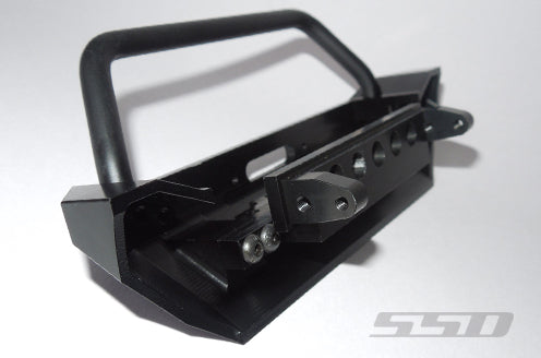 SSD RC 0012 Aluminum TRX4 / SCX10 II Rock Shield Front Bumper