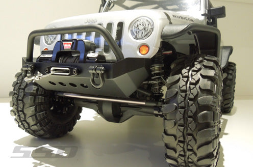SSD RC 0012 Aluminum TRX4 / SCX10 II Rock Shield Front Bumper