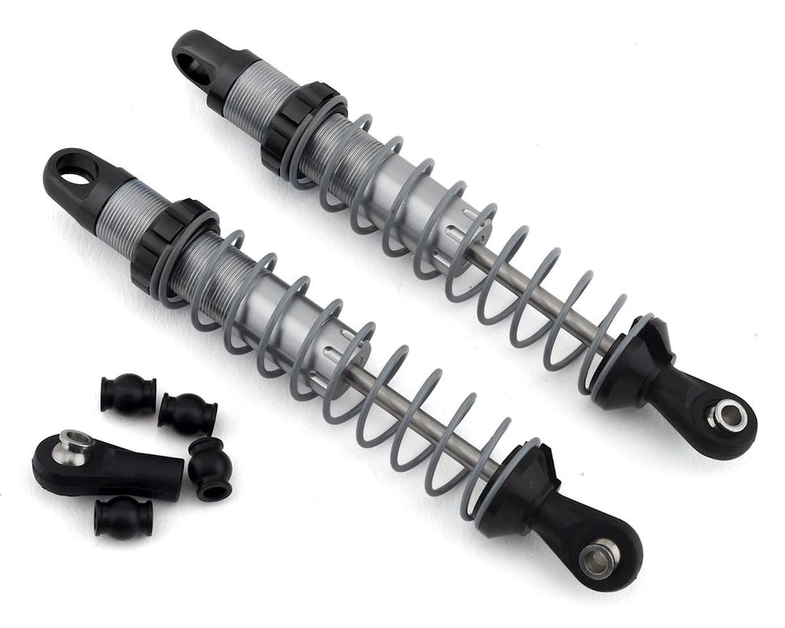 SSD RC 00301 Pro Scale Silver and Black 90mm Crawler Shocks