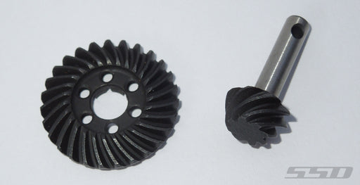SSD RC 0349 27T/8TAR44 Overdrive 6 Bolt Ring Gear Set for SCX10ii and SSD TK