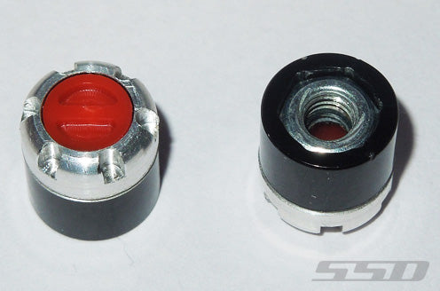 SSD RC 11 Red Scale Locking Hubs